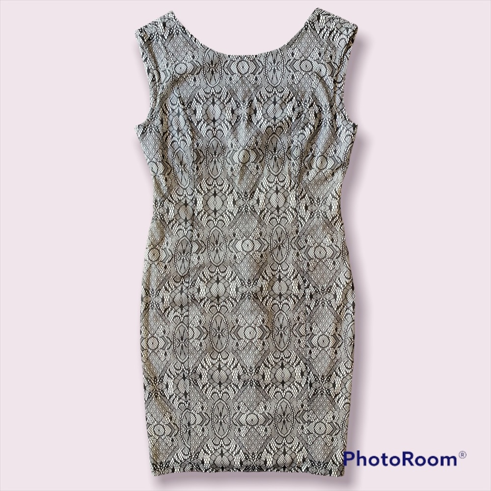 AQUA Lace Dress Size L